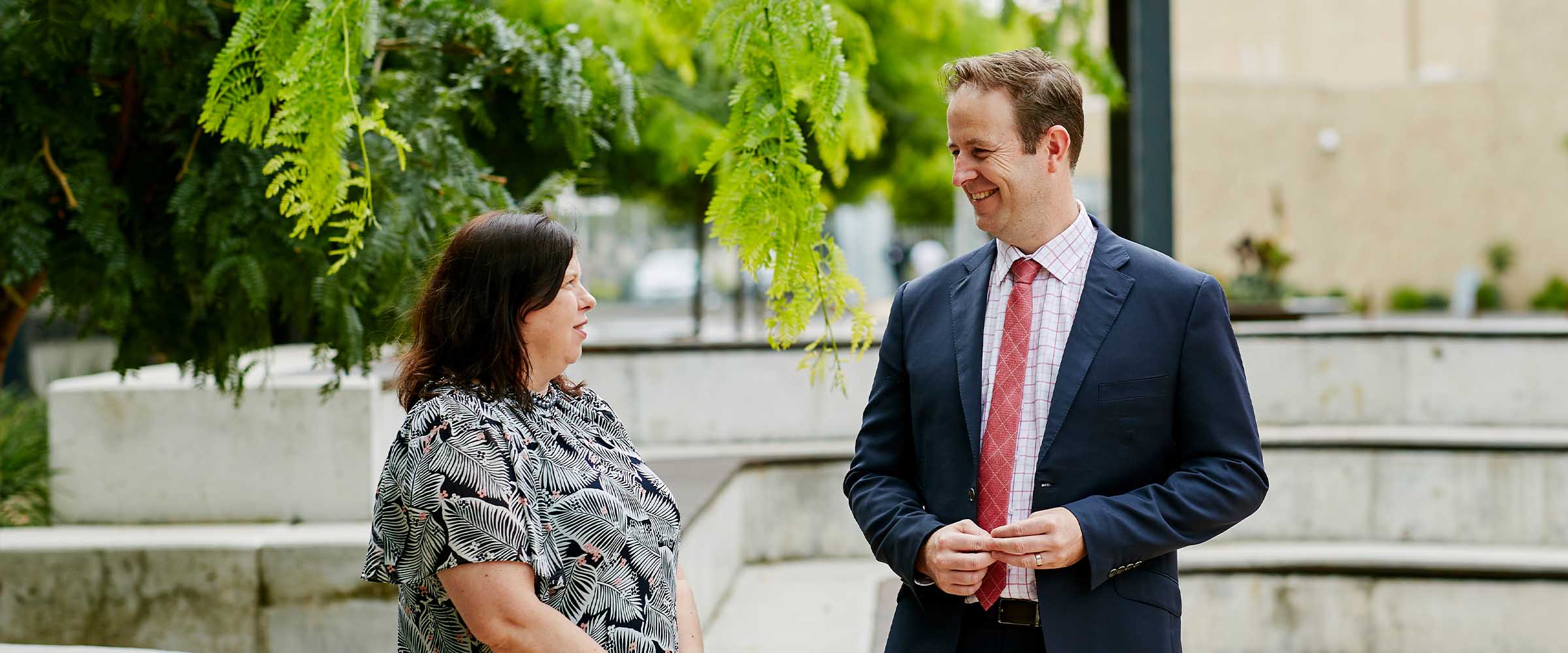 Classroom teacher completing an online Be You survey to evaluate student wellbeing progress.